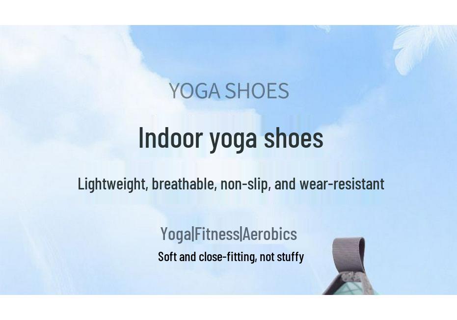 Унисекс бесшумные спортивные indoor обувь - Нескользящие, дышащие туфли для йоги и фитнеса с мягкой подошвой