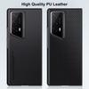 Роскошный чехол из искусственной ПУ кожи для Honor Magic V2 RSR VS2 VS 2, задняя крышка, силиконовая защита, чехол для телефона для Honor Magic V Vs Ultimate