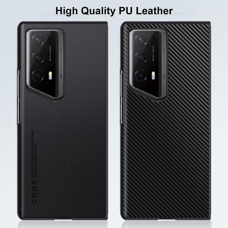 Роскошный чехол из искусственной ПУ кожи для Honor Magic V2 RSR VS2 VS 2, задняя крышка, силиконовая защита, чехол для телефона для Honor Magic V Vs Ultimate