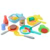 Onda Play House Set Play House Kitchen Set Ingredients Vegetables Hamburger Frying Pan Pot Dishes Seasoning Pretend Play Educational Toy Toy Cannot Be