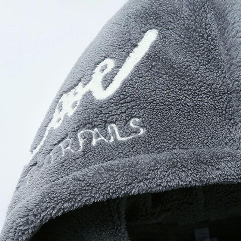 Плюшевая куртка с капюшоном, женская осенне-зимняя стеганая и утолщенная свободная хлопковая одежда больших размеров, теплая и уютная куртка