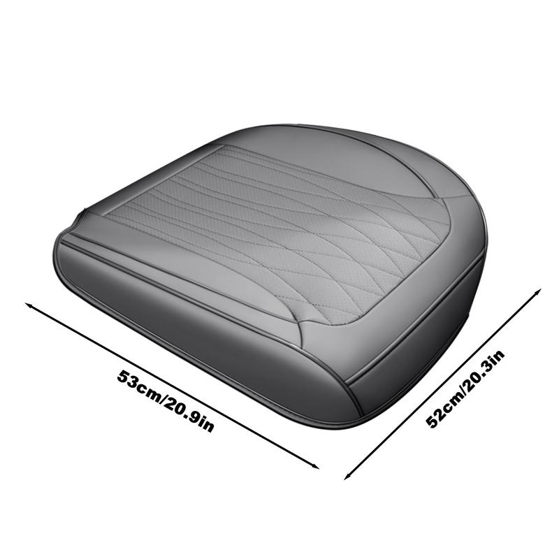 Подушка для сиденья водителя автомобиля, подушка для сиденья водителя автомобиля, противоскользящая подушка для автомобильного кресла, удобная искусственная кожа для различных сидений