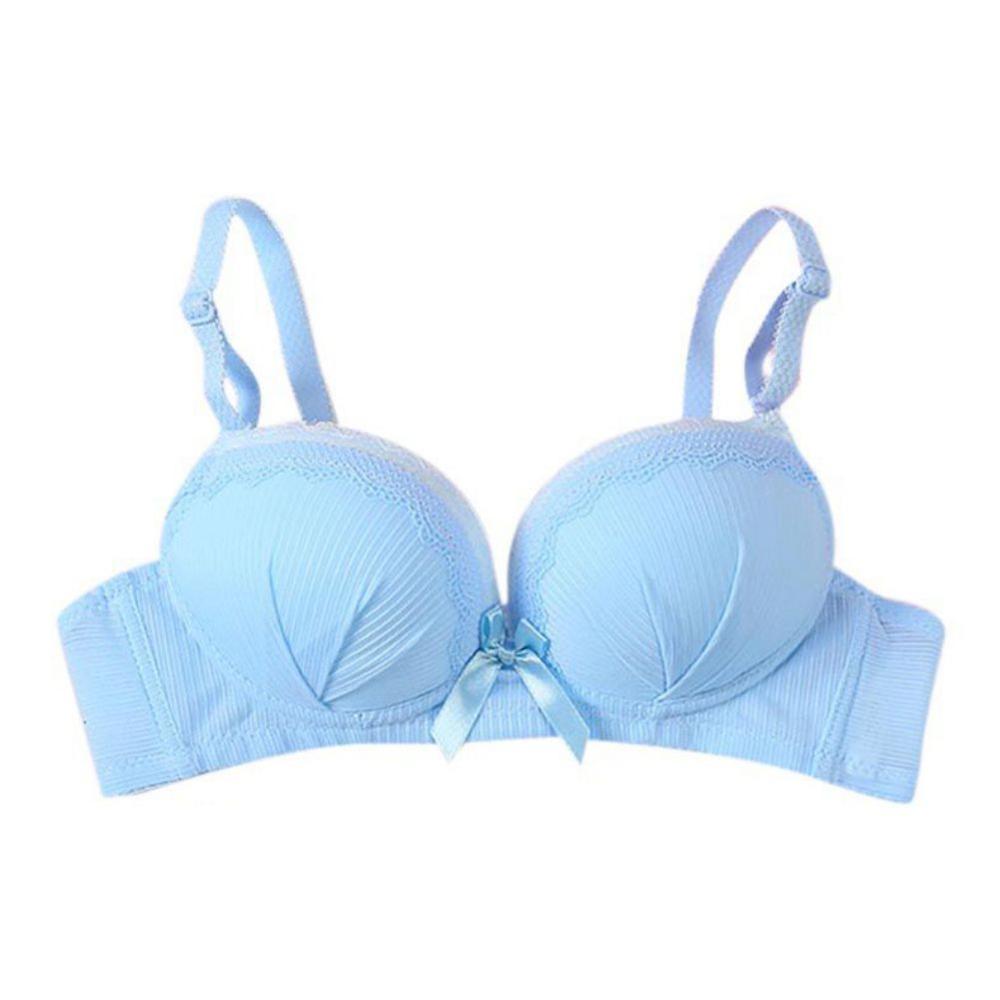 Бюстгальтер со сборками без оправы со шнуровкой, чашка 3/4, однотонный жаккардовый бюстгальтер с бантом и мягкой подкладкой