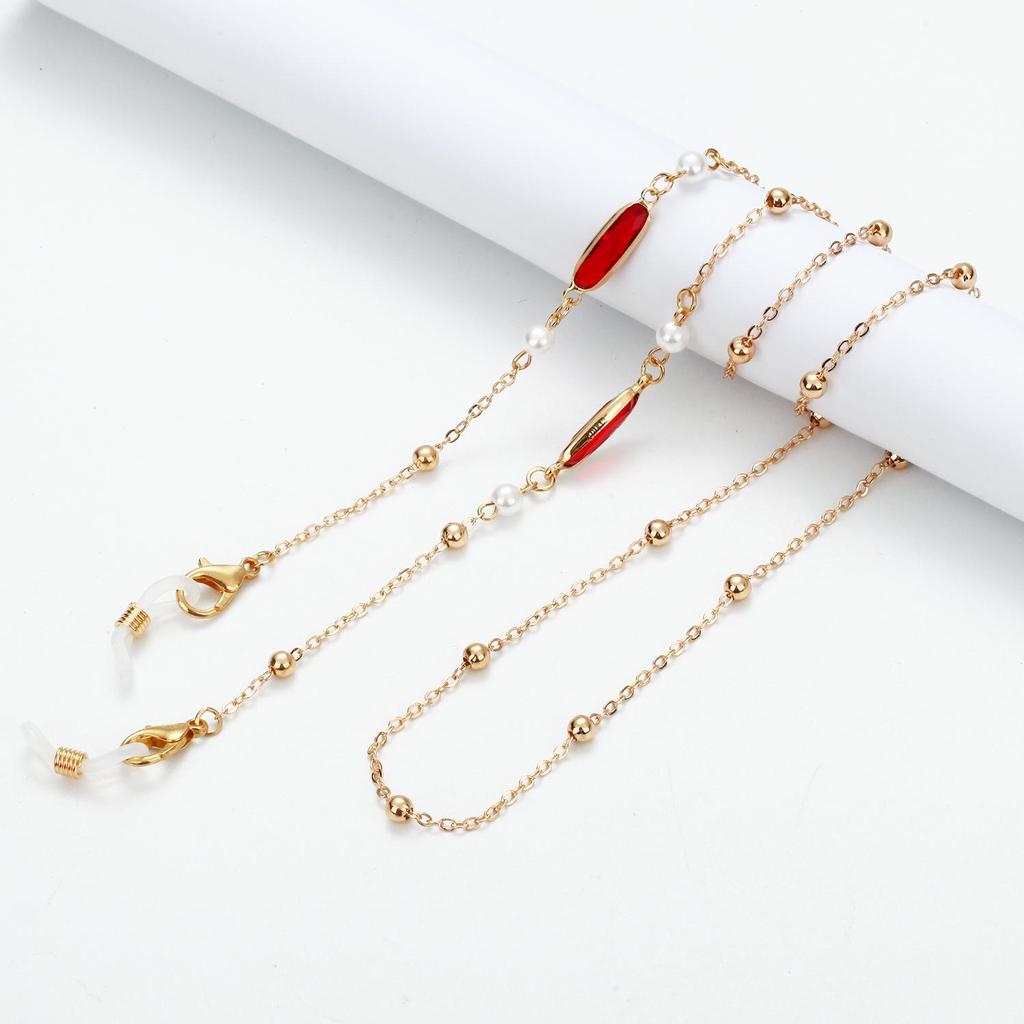 Цепочка для очков Маска Подвесная цепочка Очки Висящая веревка Висящая цепочка на шею Цепочка для солнцезащитных очков