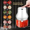 Electric Garlic Chopper Vegetable Chopper Meat Grinder Kitchen Kids Complementary Mixer Kitchen Food Processor Kitchen Tools