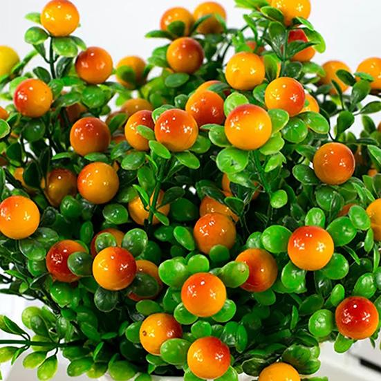 1 шт. 6 веток 18 головок искусственные фрукты украшение для дома и сада DIY искусство MIT