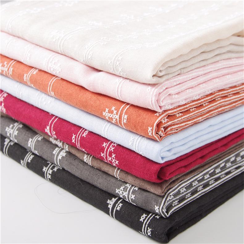 "Пасторальный весенне-летний шарф из хлопка и льна": Солнцезащитная шаль для путешествий для женщин с цветочным принтом