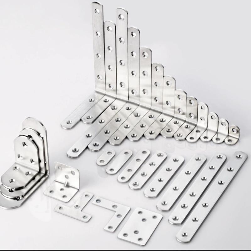 10/5/2 шт. Утолщенный угловой код из нержавеющей стали, соединитель для сращивания деревянных досок, пластина для слоев, L-образный 90-градусный прямоугольный кронштейн