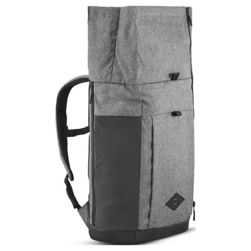 Decathlon 23 л Quechua NH Escape 500 Ролл-топ Универсальный походный рюкзак Сумка для улицы Полиэстер Угольно-серый Унисекс Парный стиль