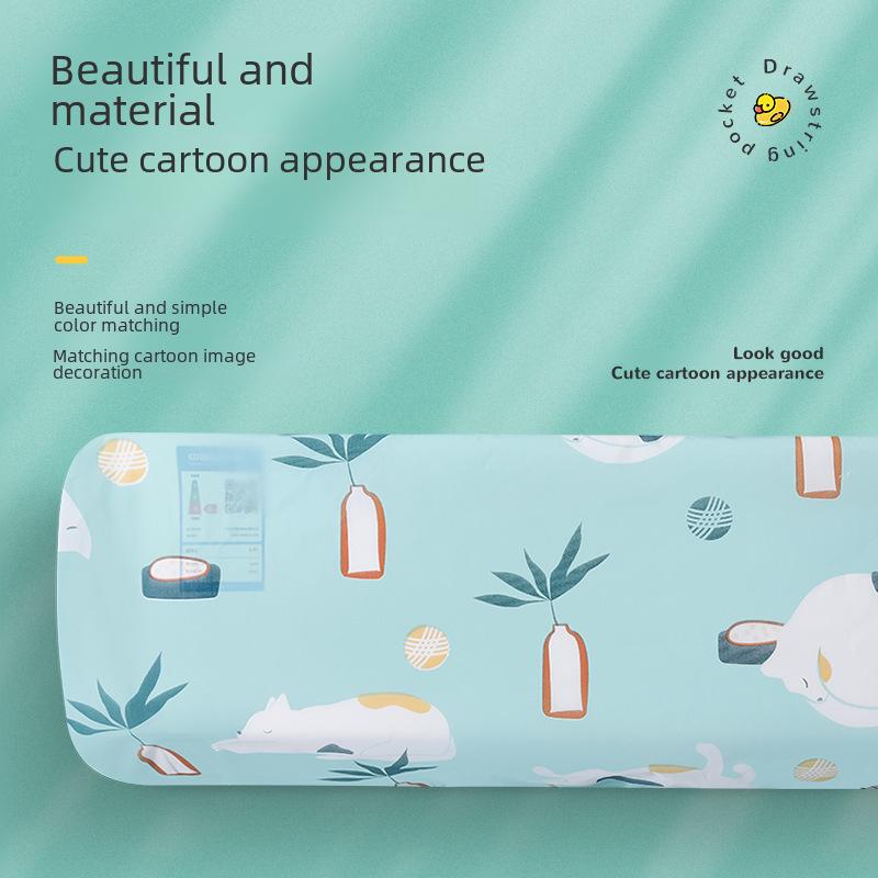 Креативный мультфильм кондиционер ветрозащитный занавес - грязеотталкивающий летний чехол для общежитий