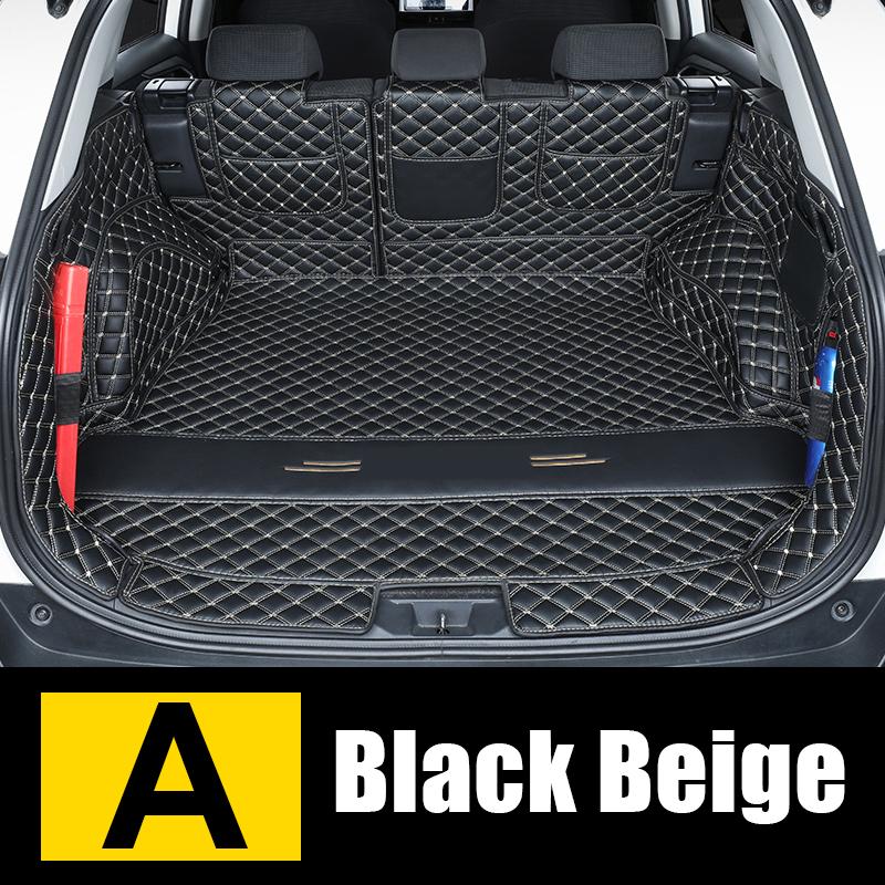 Для Toyota RAV4 XA50-2022 2023 изготовленные на заказ коврики в багажник, кожаные прочные подкладки для багажника, коврики для багажника, задний интерьер