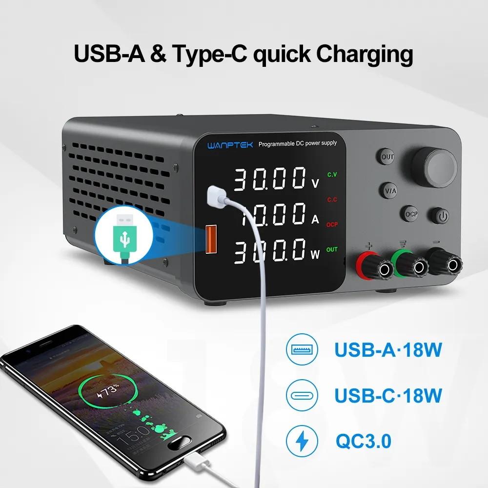 Светодиодный цифровой дисплей Регулируемый стабилизированный источник питания постоянного тока 30 В 10 А 60 В 5 А 120 В 3 А Лабораторное оборудование для золочения и ремонта