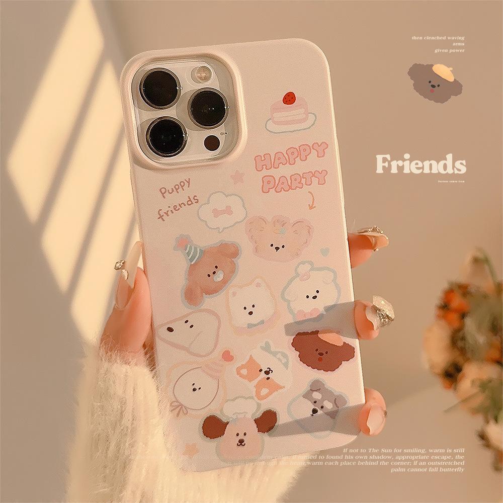 Cute girl 17promax Apple 16 suitable for iPhone 13 phone case 11 anime cartoon 12 film 15