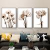 Floral Crystal Boho Beautiful Parrot Tulips Poster Canvas Paintings Wall Art Print For Living Room Bedroom Home Decoration