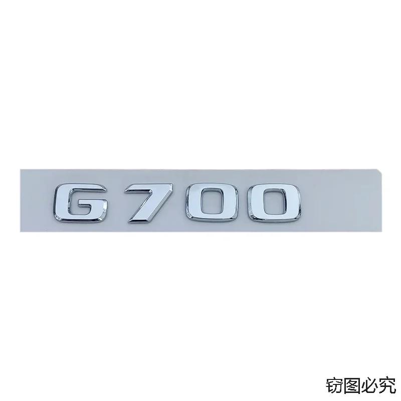 CWDRF1 ABS Letter Emblem Car Sticker Auto Body Rear Trunk Tail Decal Badge for Mercedes Benz G700 G800 G900 900 800 700