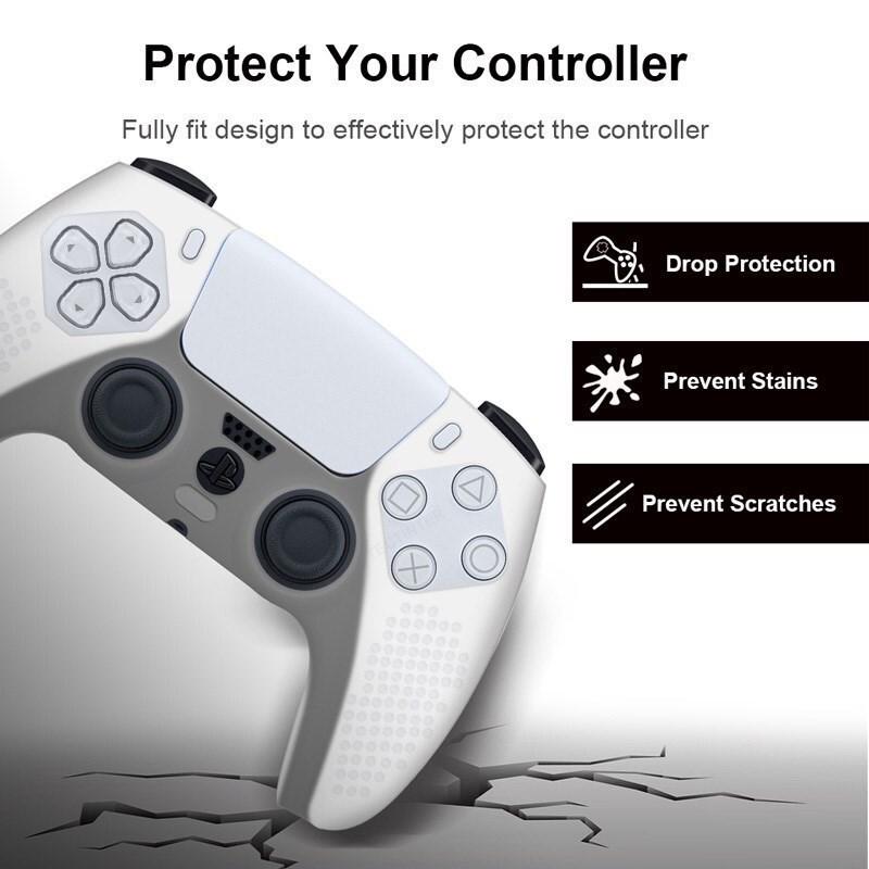For PS5 Controller Protection Case For PS5 Silicone Cover For SONY Playstation 5 Soft Rubber Case For PS5 Acssories