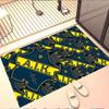 AIK Fotboll Print Rug, Washable Floor Carpet, For Entryway Dorm Laundry Room Office Study, Home Decor Birthday Christmas Gift