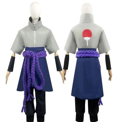 Костюм для косплея Учиха Саске Наруто Шиппуден для аниме-конвенций