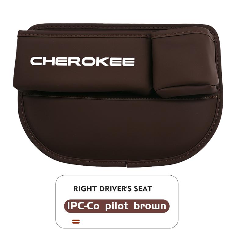 For Jeep Car Seat Gap Multifunctional Storage Bag Water Cup Holder Box Gladiator Rubicon JL JKU TJ YJ CJ Compass Renegade ALT1