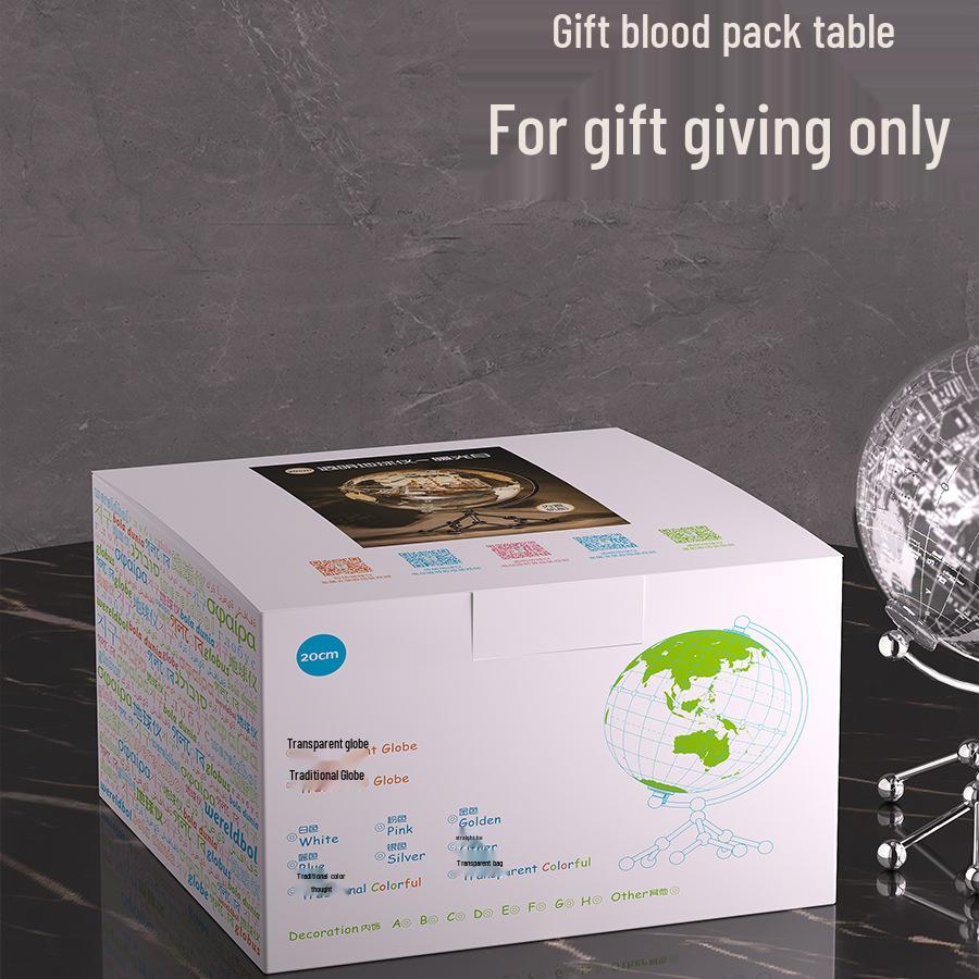 Светящийся роскошный глобус-украшение для гостиной, ТВ-тумбы, офиса или кабинета