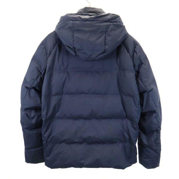 Uniqlo Бесшовная пуховая куртка L темно-синяя система мужская б/у