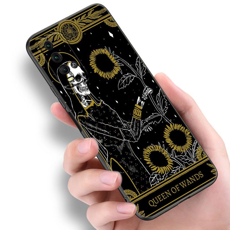 Чехол для телефона Witches Moon Tarot для Xiaomi Redmi Note 5 6 9T K20 K40 K50 Pro 7A 8A 9A 9C 9i 10A 10C A1 S2, мягкий черный чехол из ТПУ