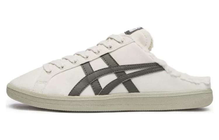 ONITSUKA TIGER DD Тренер Сабо Синтетическая Кожа Низкие Повседневная Обувь Унисекс Бежевый 1183C087-200