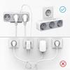 Tessan USB-адаптер с 3 розетками переменного тока и 2/3 USB-портами для зарядки, многоразовый удлинитель с вилкой европейского стандарта, для смартфона, планшета, MP3