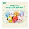 BTS BT21 Official Minini Doll Reel Key Holder Authentic