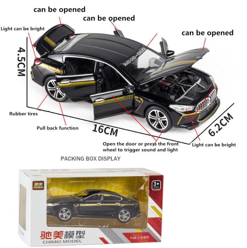 1/32 масштаб M8 Manhart из металла, литая под давлением модель автомобиля из сплава, игрушечный автомобиль для мальчиков, детский подарок, игрушки, автомобиль, коллекция для хобби