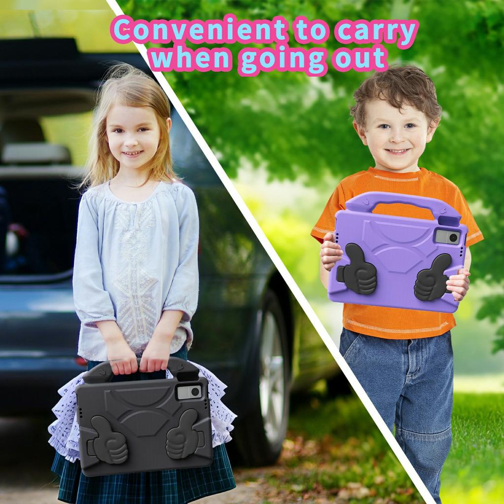 Ультрамягкий чехол из ЭВА для Lenovo Tab M10 Plus (3-е поколение)/Tab M10 5G/K10 Pro/Xiaomi Redmi Pad Чехол-подставка для планшета