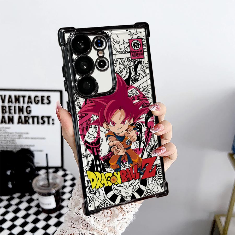 Чехол для телефона DBZ Dragon BALL для Samsung Galaxy S21 Plus S20 FE S24 S22 Ultra S25 Edge S23 Прозрачный чехол