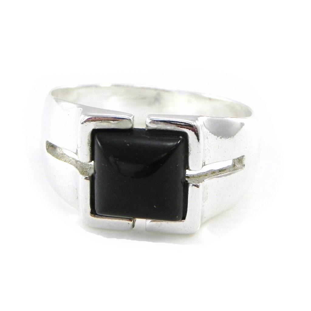 Серебряное кольцо 'Jet Black Goddess'