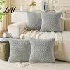 Cozy Bedroom Bedside Cushion Covers Bohemian Cover Soft Pillow Corduroy Throw Solid Color Decorative Case