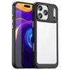 Задняя крышка для iPhone 17 Pro Max WANLONFENG Серия XC ТПУ Акриловый чехол для телефона с пленкой из закаленного стекла