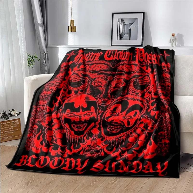 Группа Insane Clown Posse ICP Juggalo Faygo Одеяло, Также можно использовать как простыню, банное полотенце, наколенное или для сна, для машины, офиса, дивана