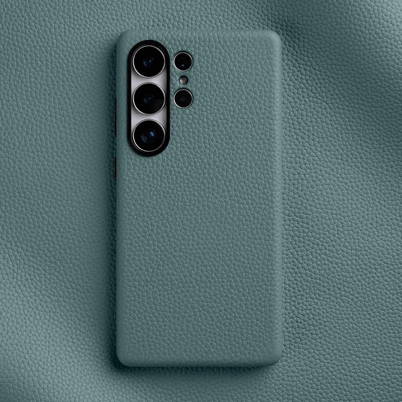 Настоящий кожаный чехол Melkco для Samsung Galaxy S26 S25 Ultra S26 Plus + Магнитная роскошная обложка Премиум чехлы для телефона S26 Ultra