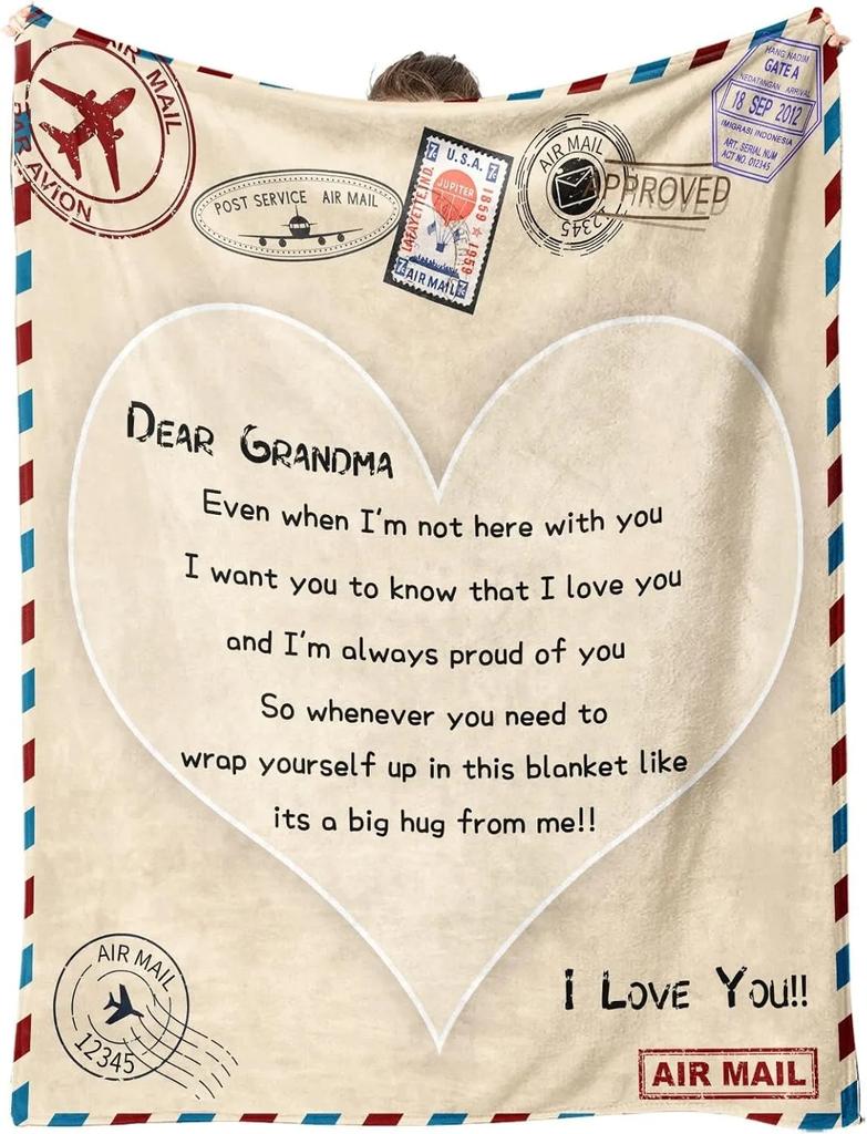 Perfect Gifts to Dad Blankets for Father's day Mother's Day Anniversary Birthday for Mom Son Daughter Grandpa Grandma Aunt Throw