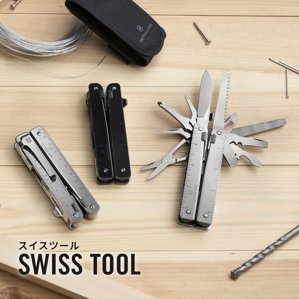 Victorinox SwissTool MX Silver Мультитул с нейлоновым чехлом 26 функций Швейцарский армейский нож