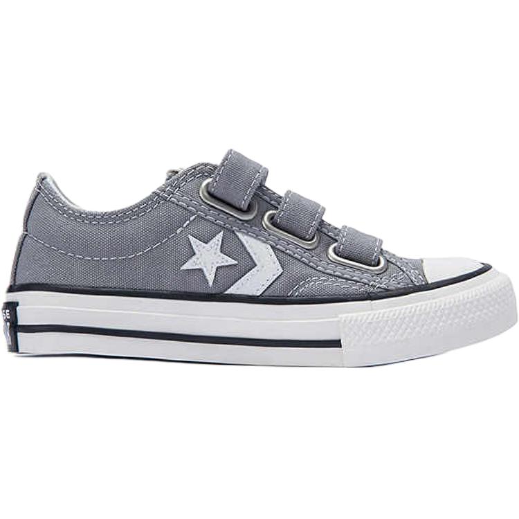 Converse Кроссовки Star Player 76 EasyOn Low PS Classic Grey Kids Vintage-White A10735C