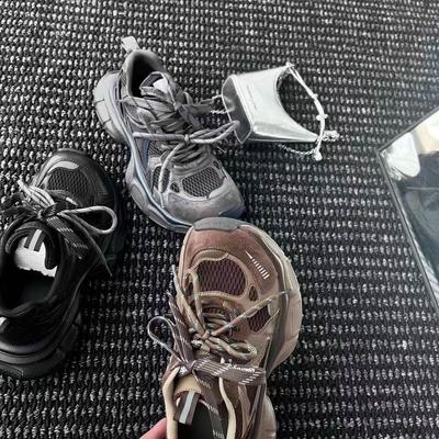 Женские массивные кроссовки Дышащая сетка Платформа Спортивная обувь Женская шнуровка Толстая подошва Повседневная Mujer 2025