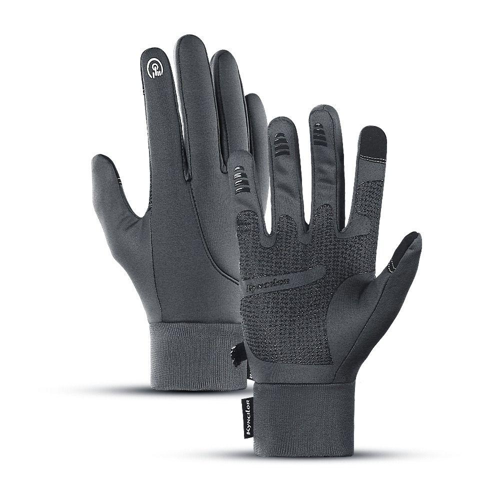 Anti-Slip Touchscreen Bicycle Gloves Warm Sports Mittens Multifunction Winter Gloves Running