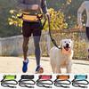 Hands Free Dog Leash for Running Walking Reflective Leash with Waist Bag Retractable Elastic Belt Dog Traction Rope Pet Products