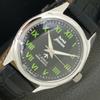 HAND-WINDING VINTAGE HMT JAWAN INDIAN MENS BLACK COLOR DIAL WATCH A700270-5 R202-a700270