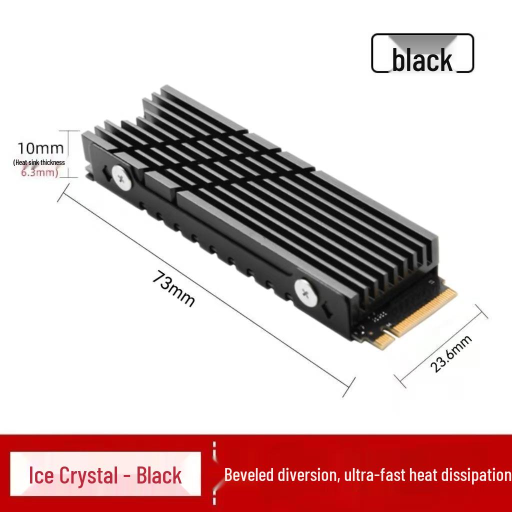 Охладитель SSD Iceberg M2 Pro: Поддерживает твердотельные накопители PS5 2280 NVMe M.2