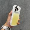 Новый чехол для мобильного телефона Corning iPhone17Pro с постепенным изменением цвета, 'тонкая талия', стеклянное большое окно, чехол Apple 16 с защитой от падений