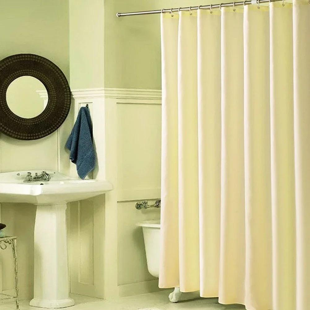 Bathroom Camping Trailer Bathroom Shower Curtain Rustproof Shower Curtain Easy Installation Hand Washable Odorless Materials