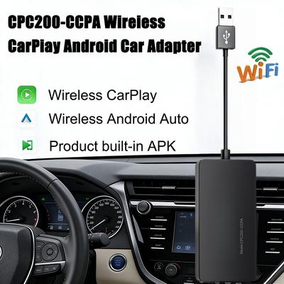 CPC200 CCPA Autokit Беспроводной Carplay Android Auto Донгл для Штатного Головного Устройства на Системе Android