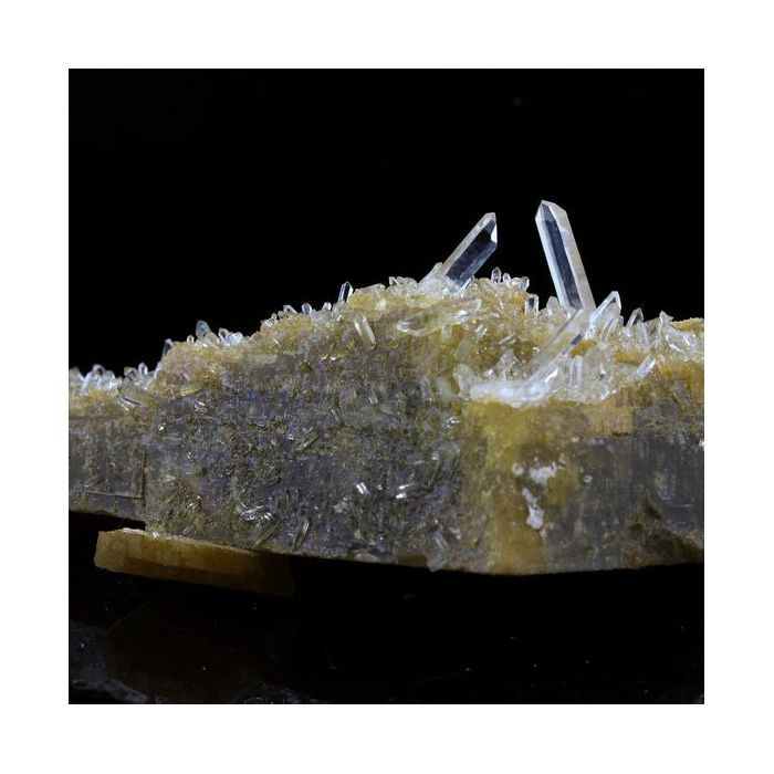 Sidérite, Quartz 234.8 carats