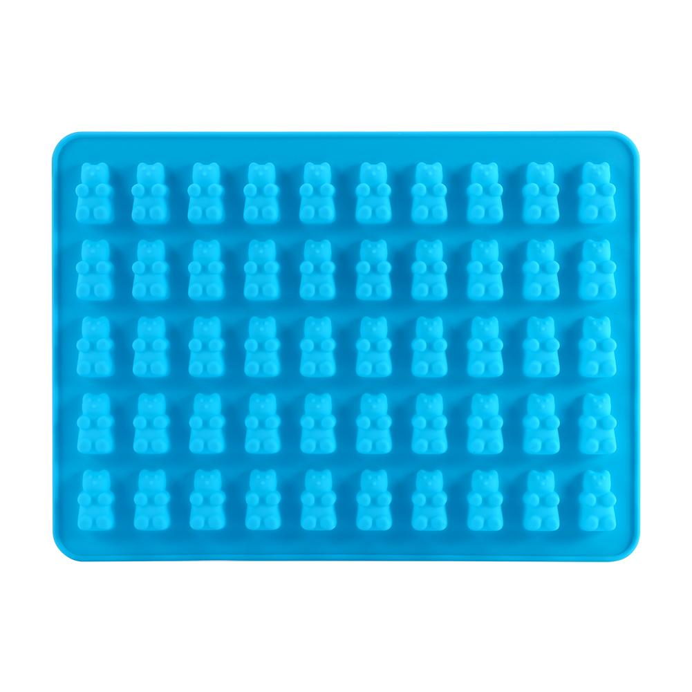 50 Gummy Maker Cavity Bear Mold Novelty Silicone Chocolate Candy Ice New Tray XL